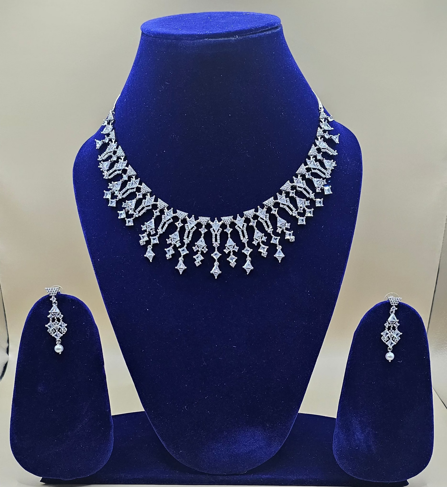 Crystal Shine – American Diamond Necklace
