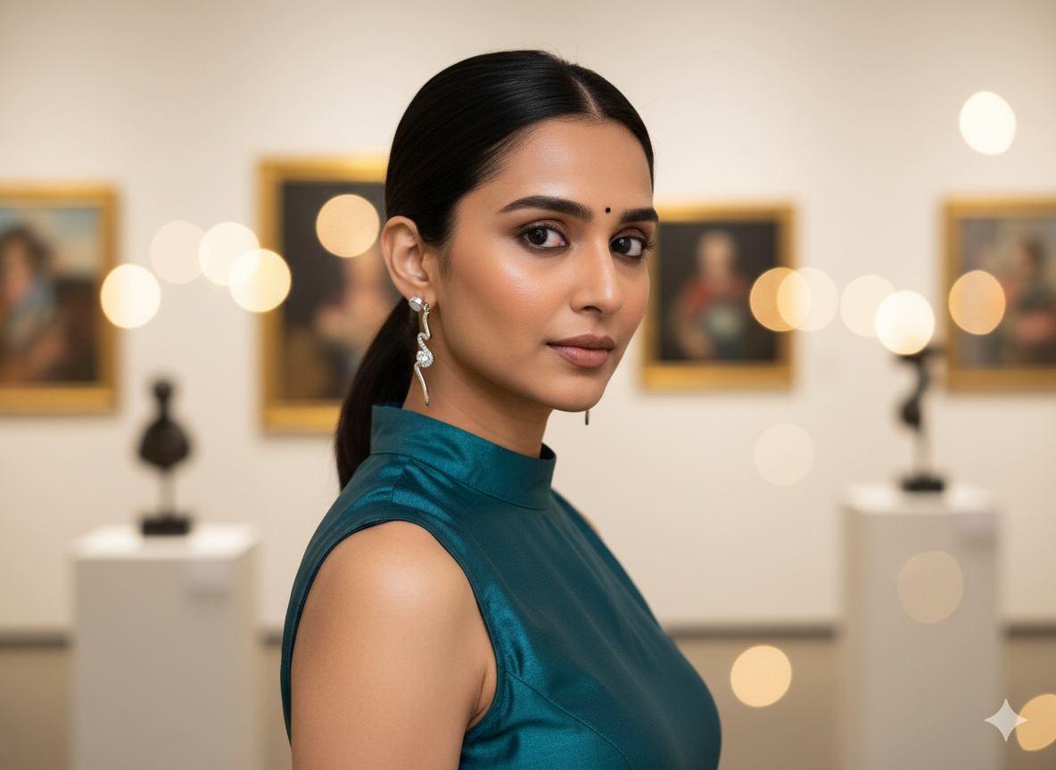 Serpent Stream Crystal Drop Earrings