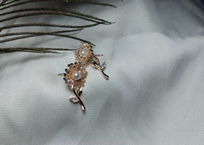 Classic Diamond Cluster Stud Earrings